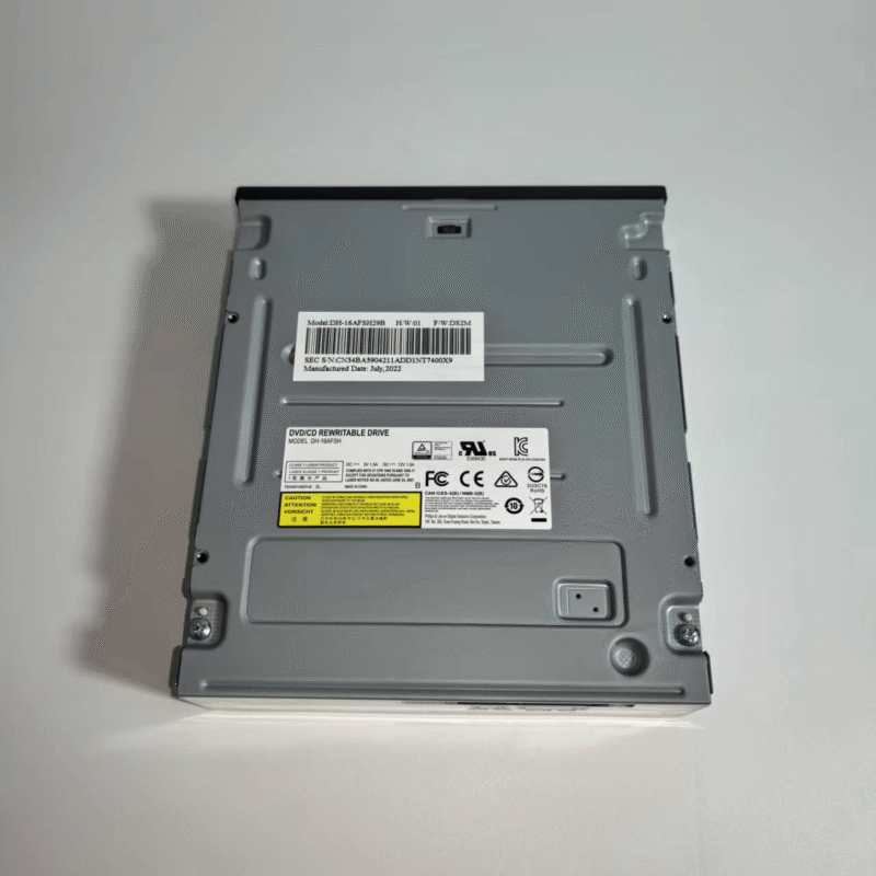Lite-On Black Premium 16X SATA Internal CD/DVD/RW DVD DL Dual Layer Optical Disc Drive Burner Recorder (DH-16AFSH) - Image 3