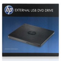HP USB External DVDRW  Disk drive DVD-Writer F6V97AA Burner Drive Black GP70N