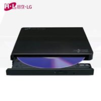 Hitachi GP65NB60 USB 2.0 External CD DVD Writer Burner Drive - Portable Optical Disk Drive for Laptop and PC