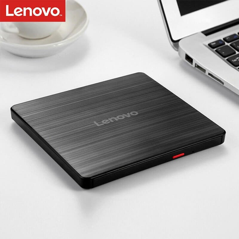 Lenovo GP70N USB 2.0 External DVD Burner - Portable CD/DVD Rewriter for PC/Mac - Image 2