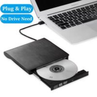 External CD/DVD Drive for Laptop, USB 3.0 CD DVD Player Portable +/-RW Burner CD ROM Reader Writer Disk Duplicator Compatible with Laptop Desktop PC Windows Apple Mac Pro MacBook Linux