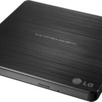 LG Electronics GP65NB60 8X USB 2.0 Super Multi Ultra Slim Portable DVD Writer Drive +/-RW External Drive with M-DISC Support - Black