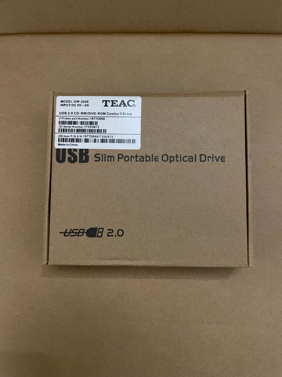 TEAC DW-224E USB CD Drive - HiFi CD Ripper & 4X Lossless CD Burner for PC Mac Laptop - Image 2