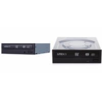 Digital Lite-On IHAS124 24X SATA CD DVD/RW  Internal drive Dual Layer Internal Burner Drive Writer - Black (Bulk – Drive only)