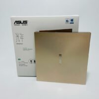 ASUS SDRW-08U9M-U Ultra-Slim  Gold  Portable DVD RW Drive- USB & Type-C External CD DVD Burner Writer for Laptop  PC   MacBook