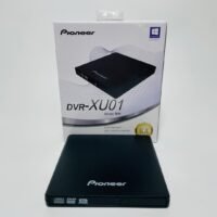 Pioneer DVR-XU01 External USB 2.0 DVD/CD Burner Optical Drive - Portable Slim Design  M-DISC Support for Laptops Desktops & Mac